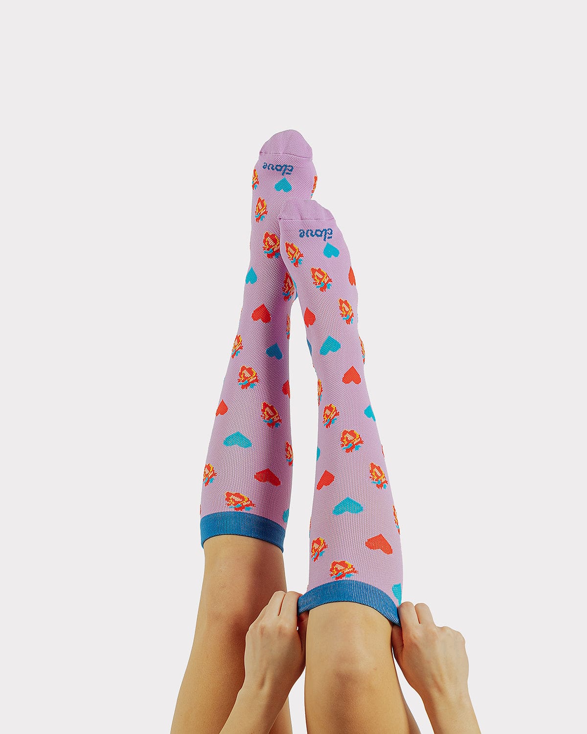 Compression Socks - Happy Hearts