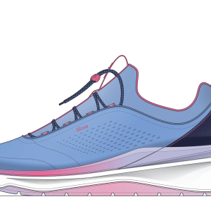 Men's Prima Wide - Vista Blue / Pink [B2B Only]