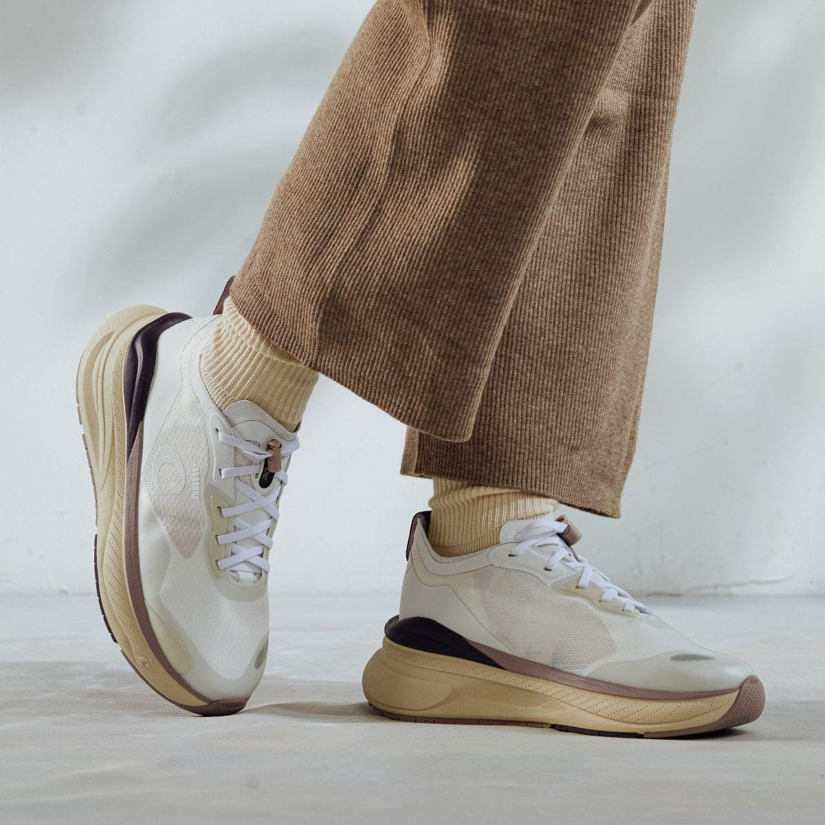 Women's Alto - White / Plum / Vintage Tan - Image 4