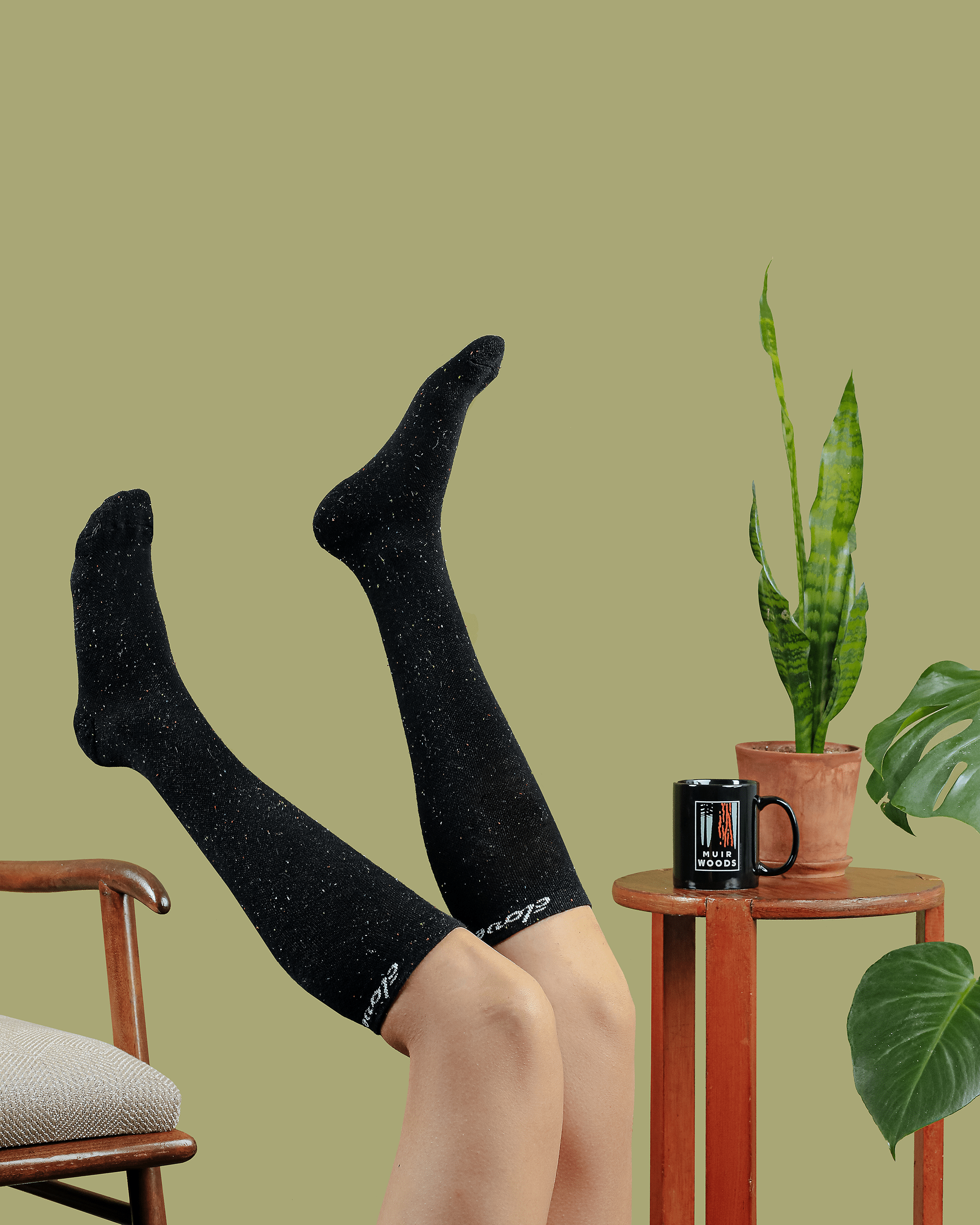 Compression Socks - Celestial Black - Image 2