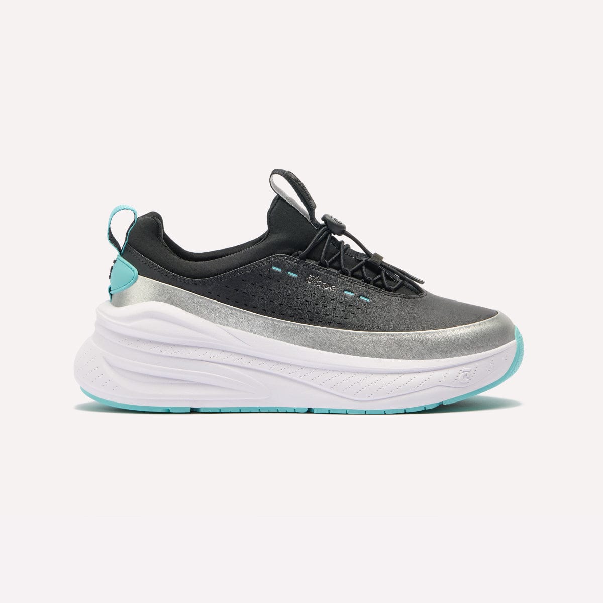 Women's Forte 2 - Black / Platinum / Aqua