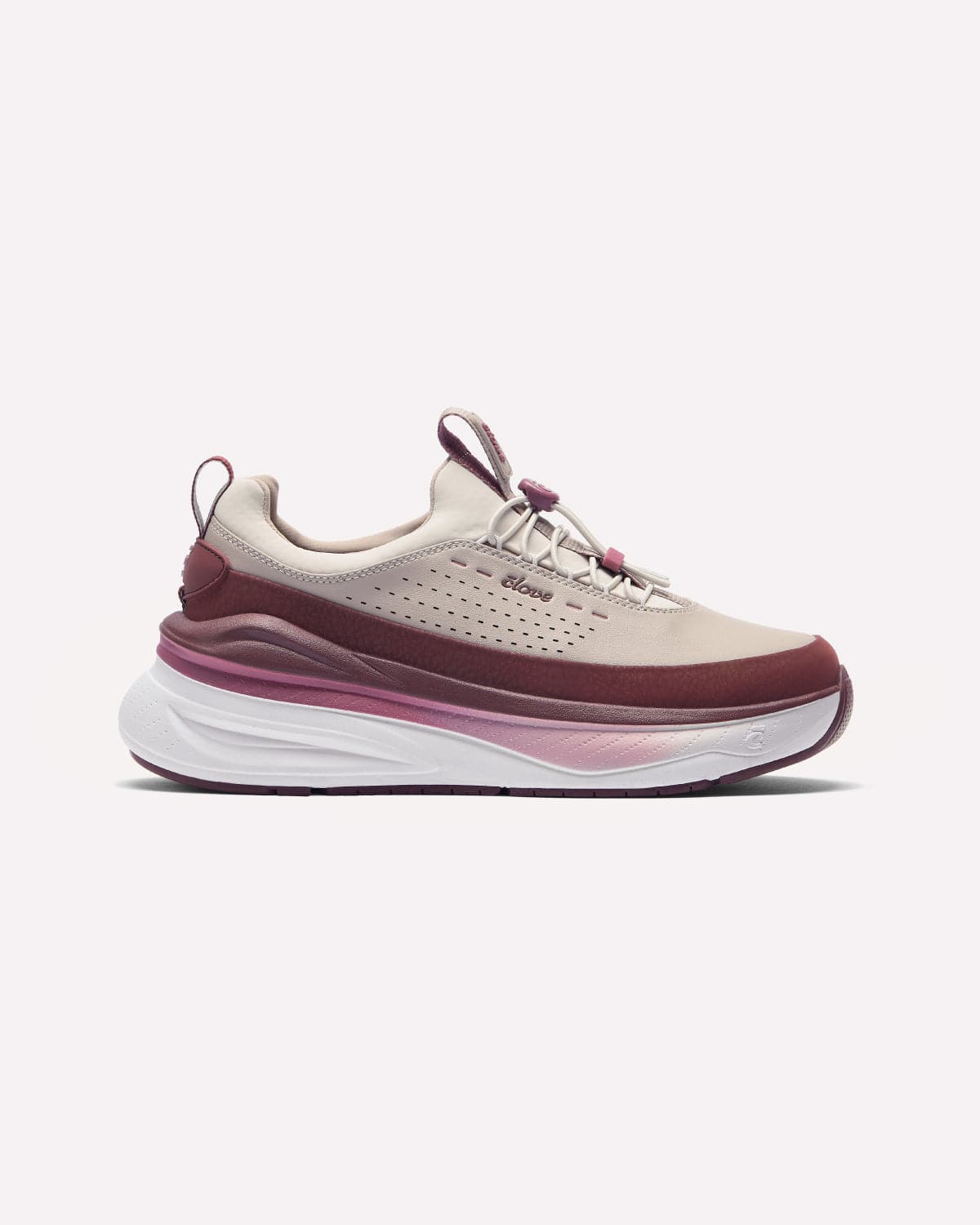 Women's Forte 2 - Burgundy / Tan - Image 2