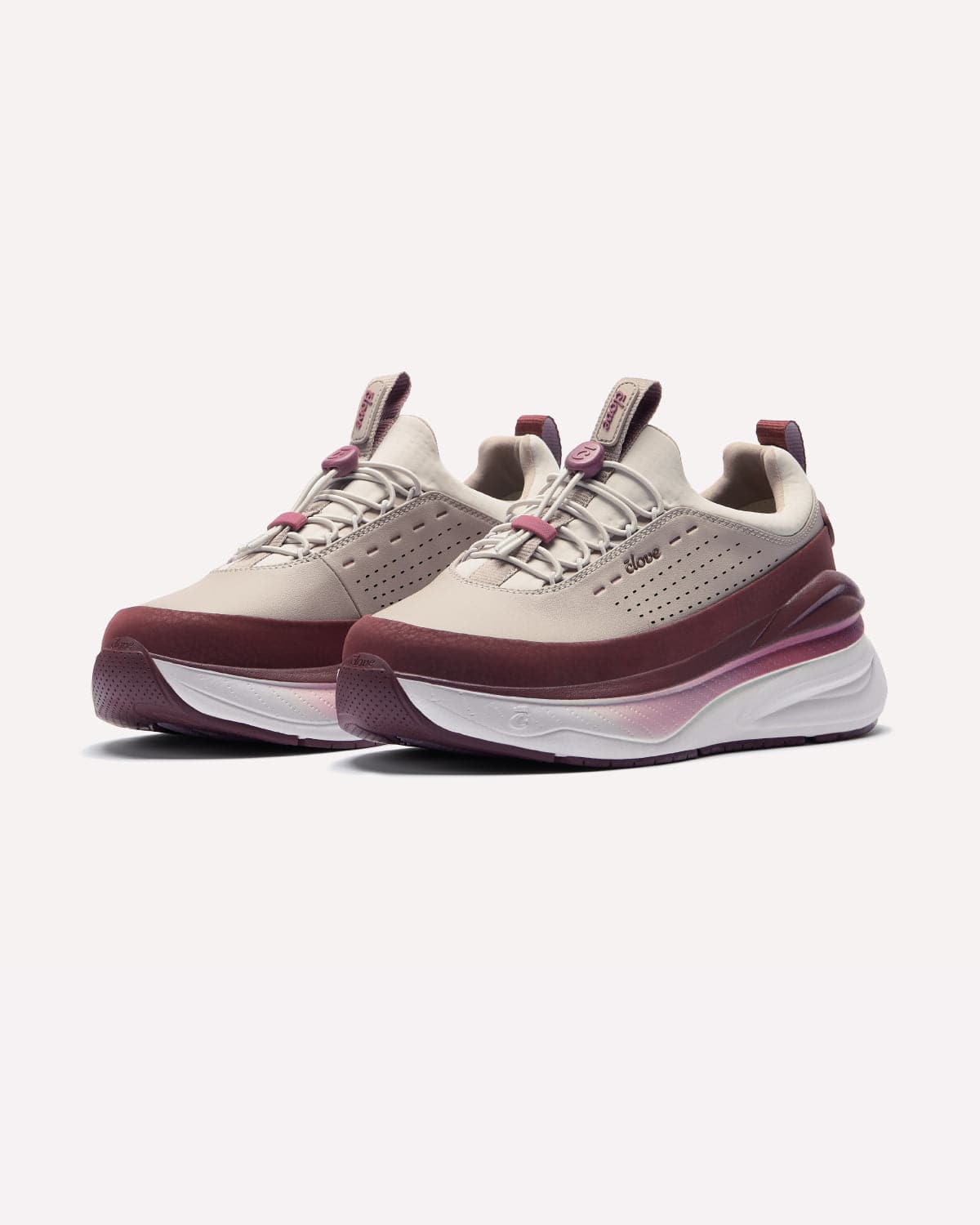 Women's Forte 2 - Burgundy / Tan - Image 5