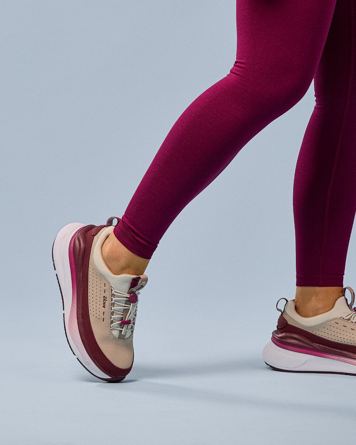 Women's Forte 2 - Burgundy / Tan - Image 8
