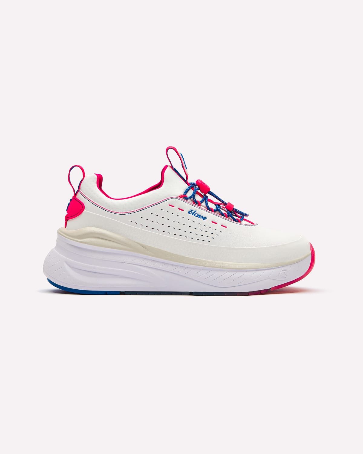 Men's Forte 2 - White / Electric Red / Blue