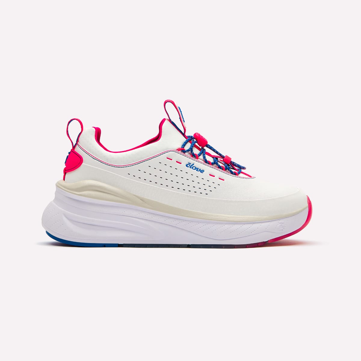 Men's Forte 2 - White / Electric Red / Blue - Image 2