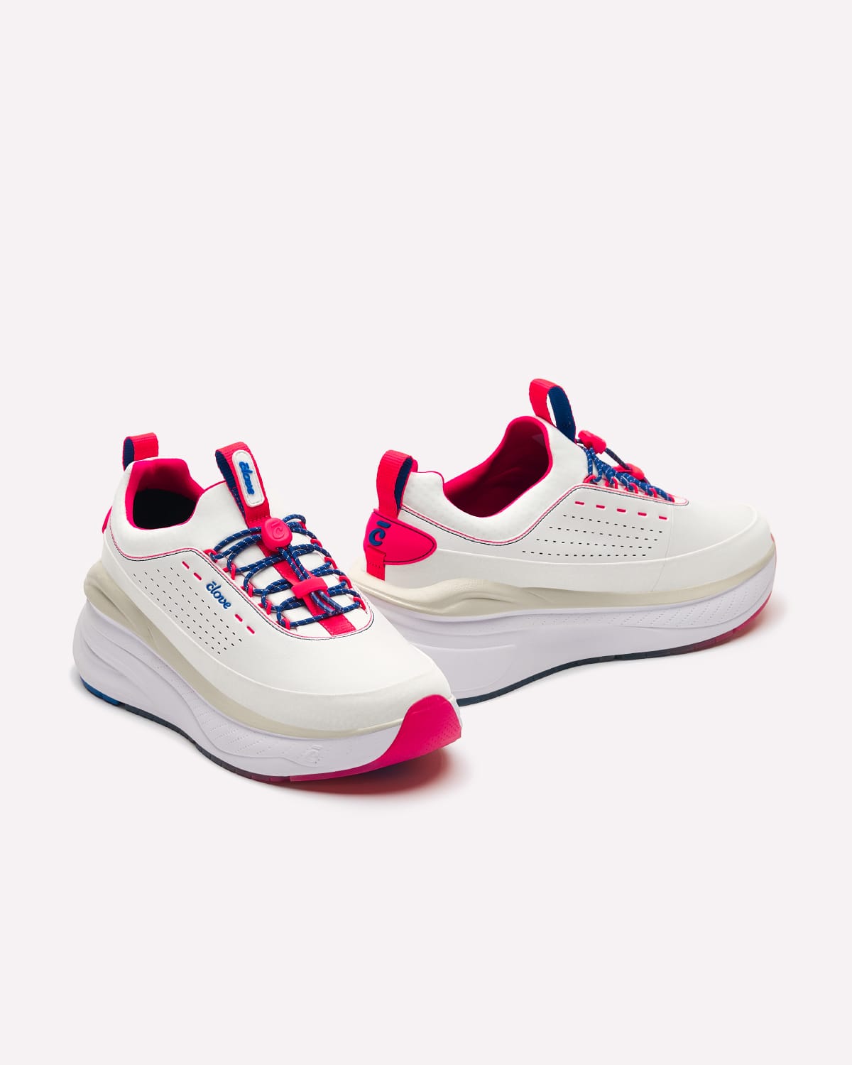 Men's Forte 2 - White / Electric Red / Blue - Image 7