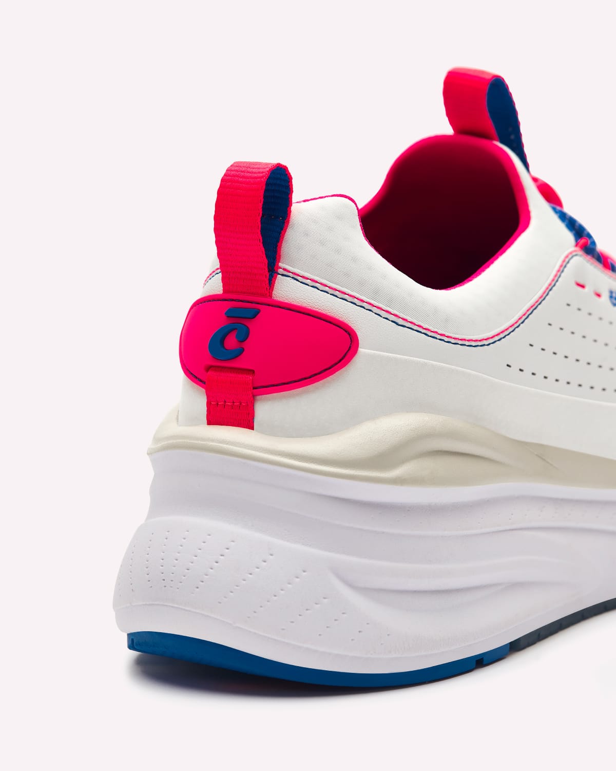 Men's Forte 2 - White / Electric Red / Blue - Image 8