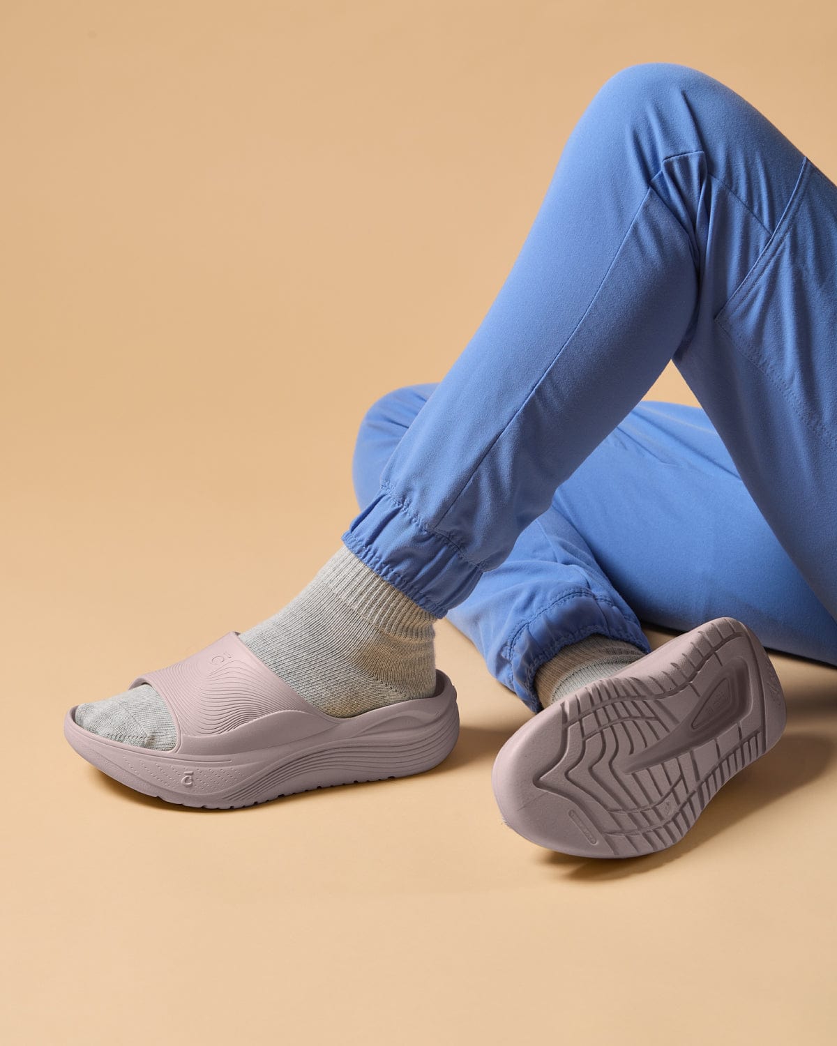 Men's SuperCush Recovery Slide - Lilac Mist - Image 6