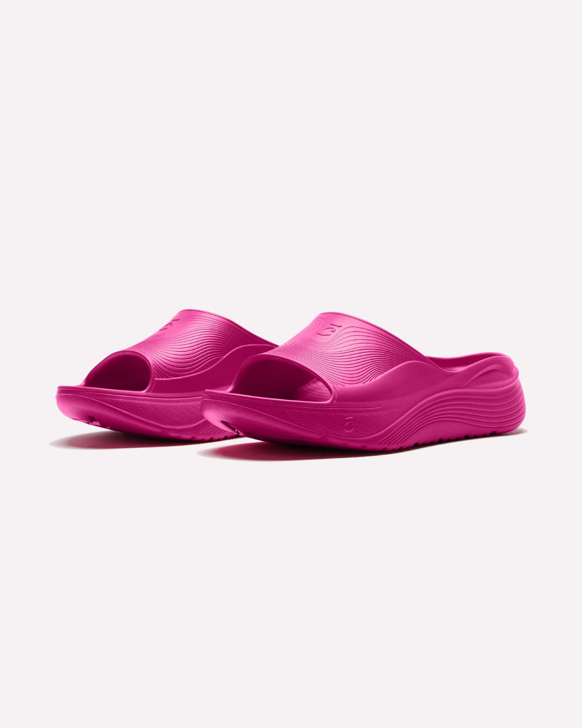 Women's SuperCush Recovery Slide - Neon Pink - Image 5