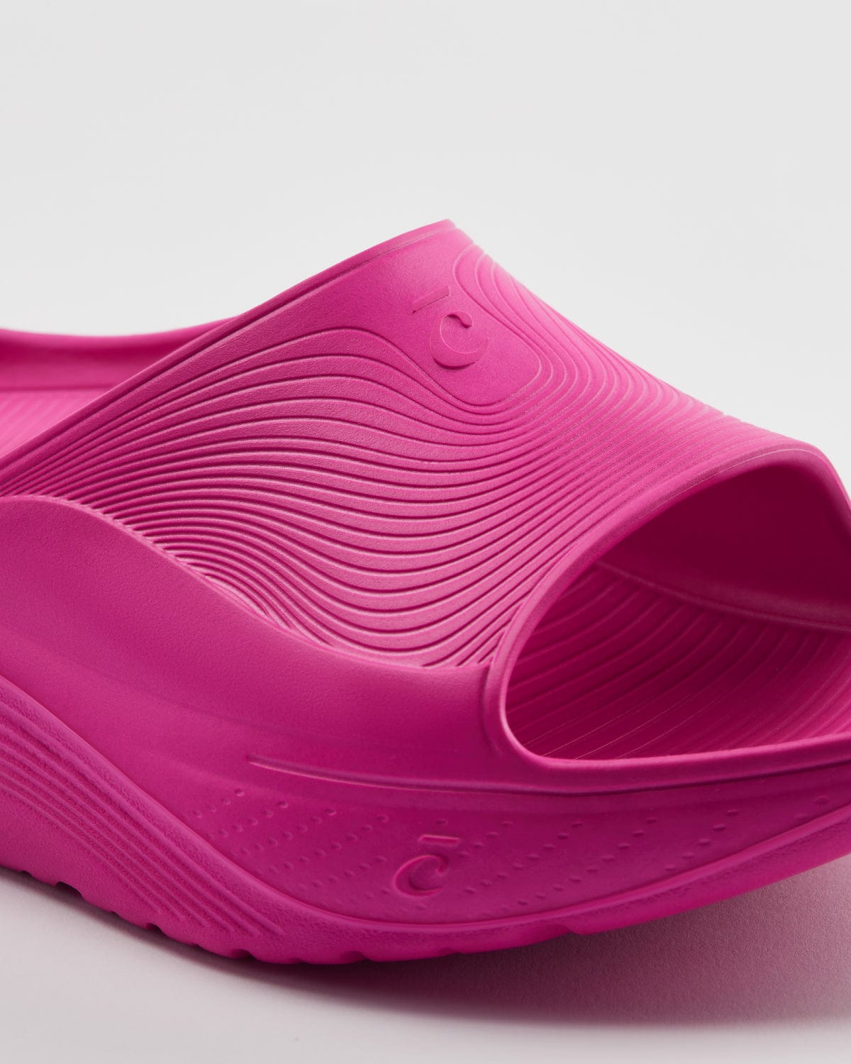 Women's SuperCush Recovery Slide - Neon Pink - Image 3