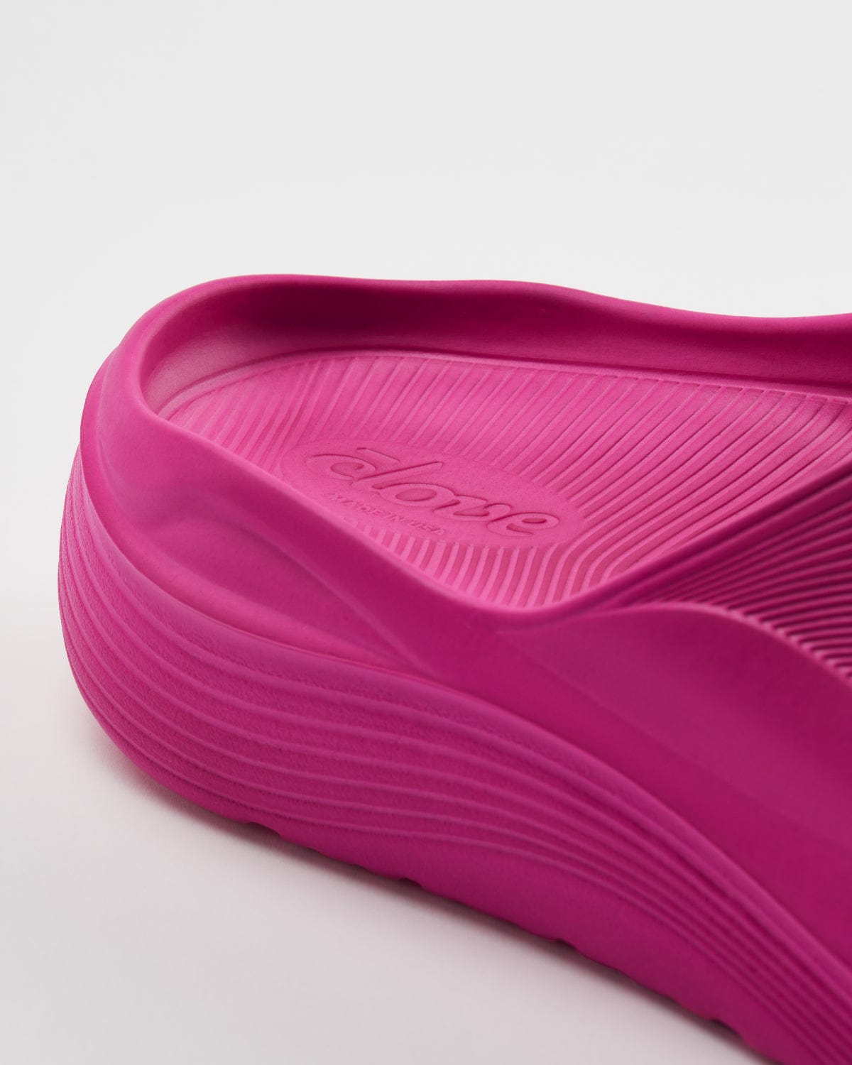 Women's SuperCush Recovery Slide - Neon Pink - Image 7