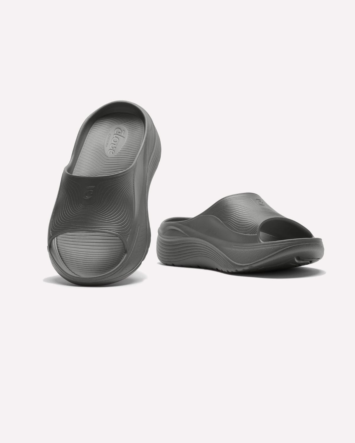 Men's SuperCush Recovery Slide - Slate Grey - Image 4