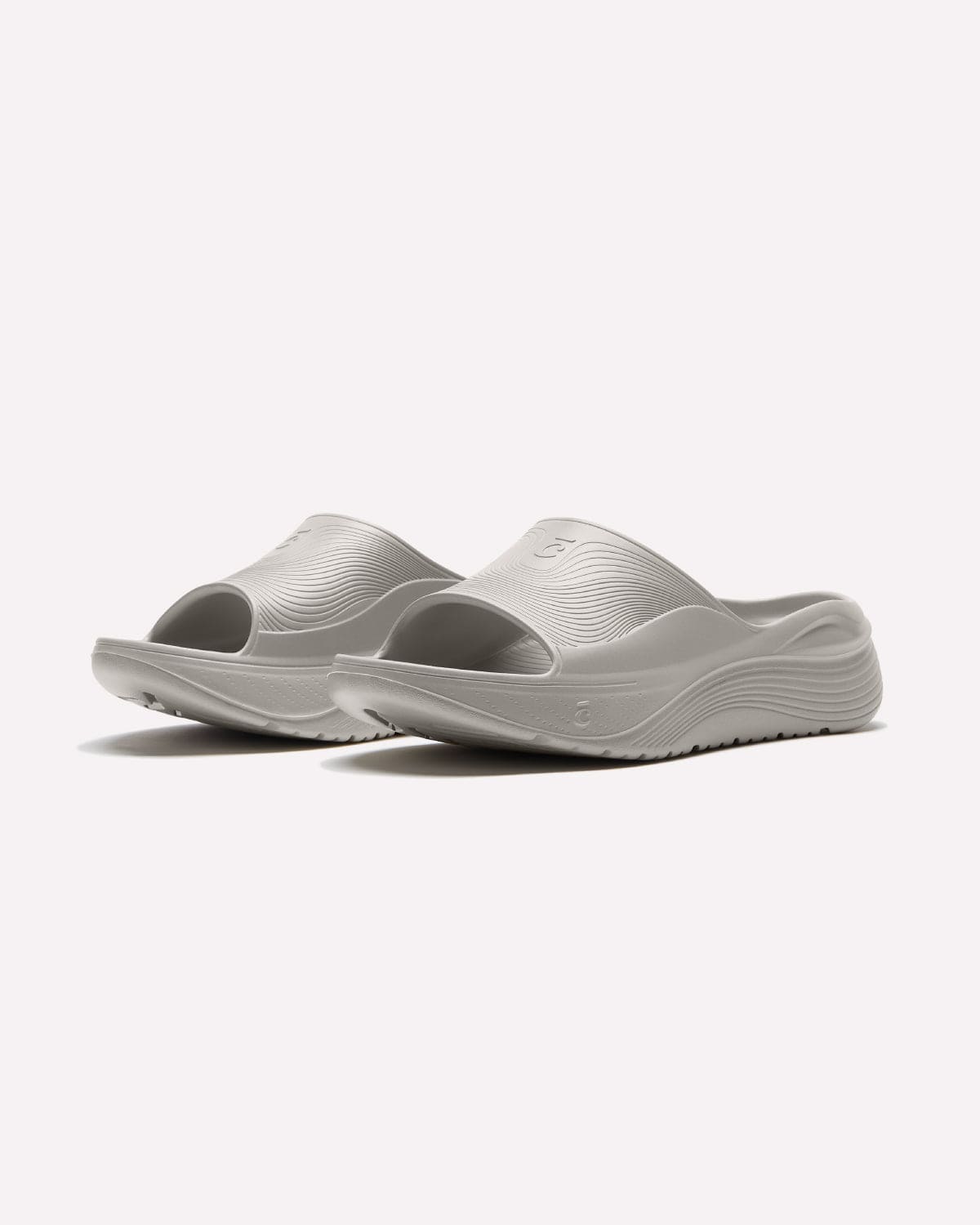 Men's SuperCush Recovery Slide - Stone White - Image 4