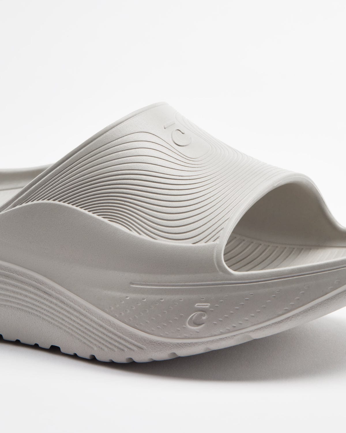 Men's SuperCush Recovery Slide - Stone White - Image 7