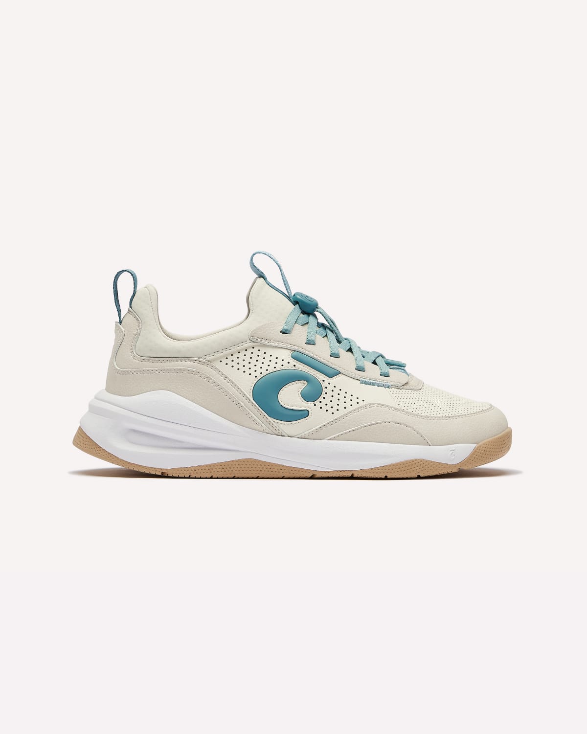 Men's Strada - Cream / Teal / Gum - Image 2