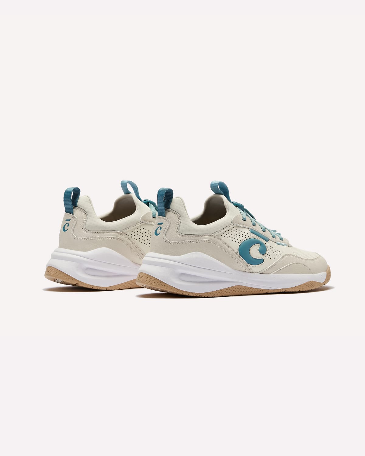 Men's Strada - Cream / Teal / Gum - Image 6