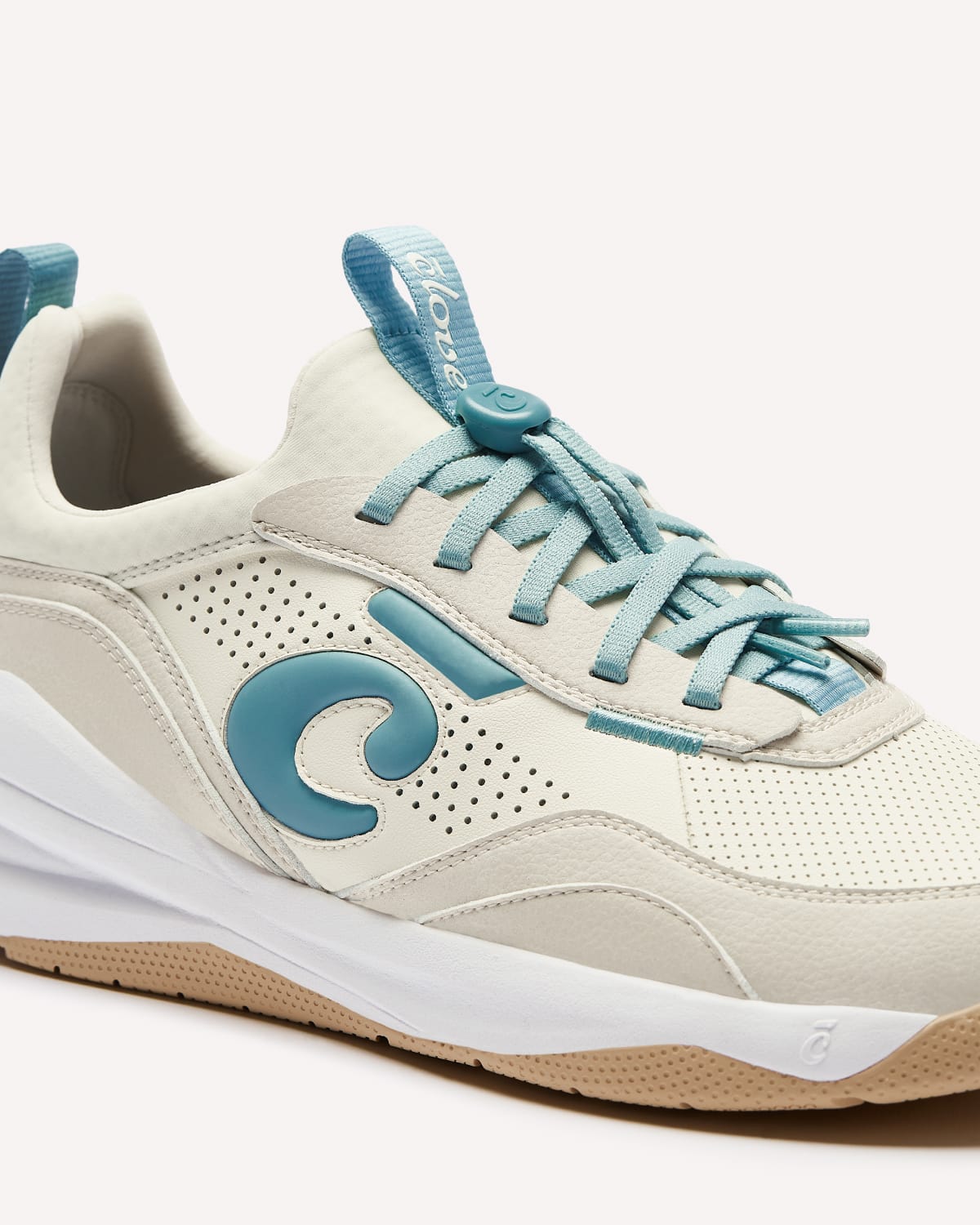 Men's Strada - Cream / Teal / Gum - Image 4