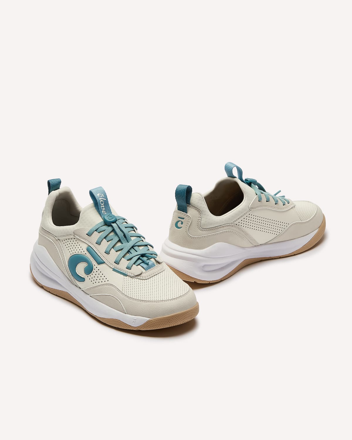 Men's Strada - Cream / Teal / Gum - Image 3