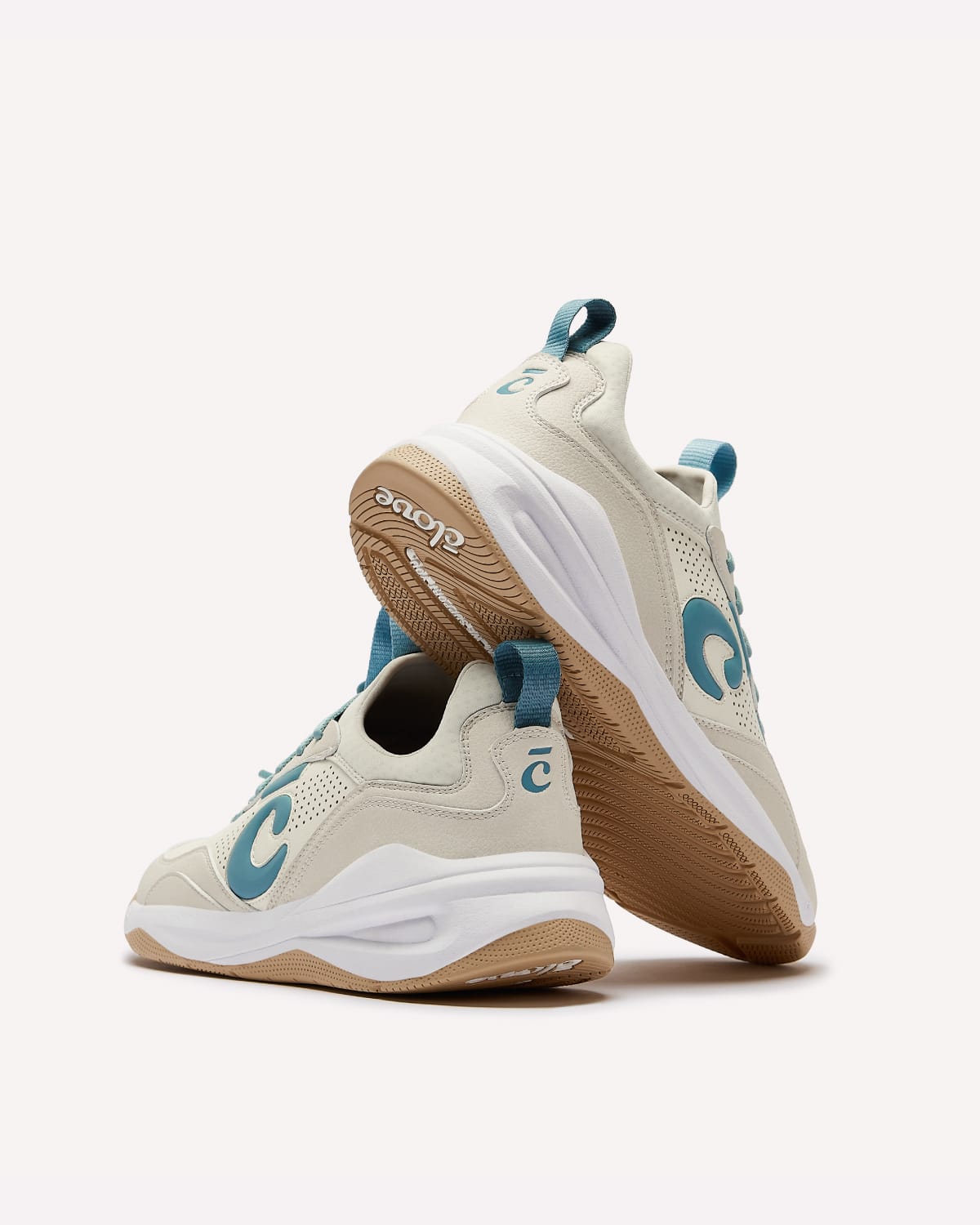 Men's Strada - Cream / Teal / Gum - Image 8