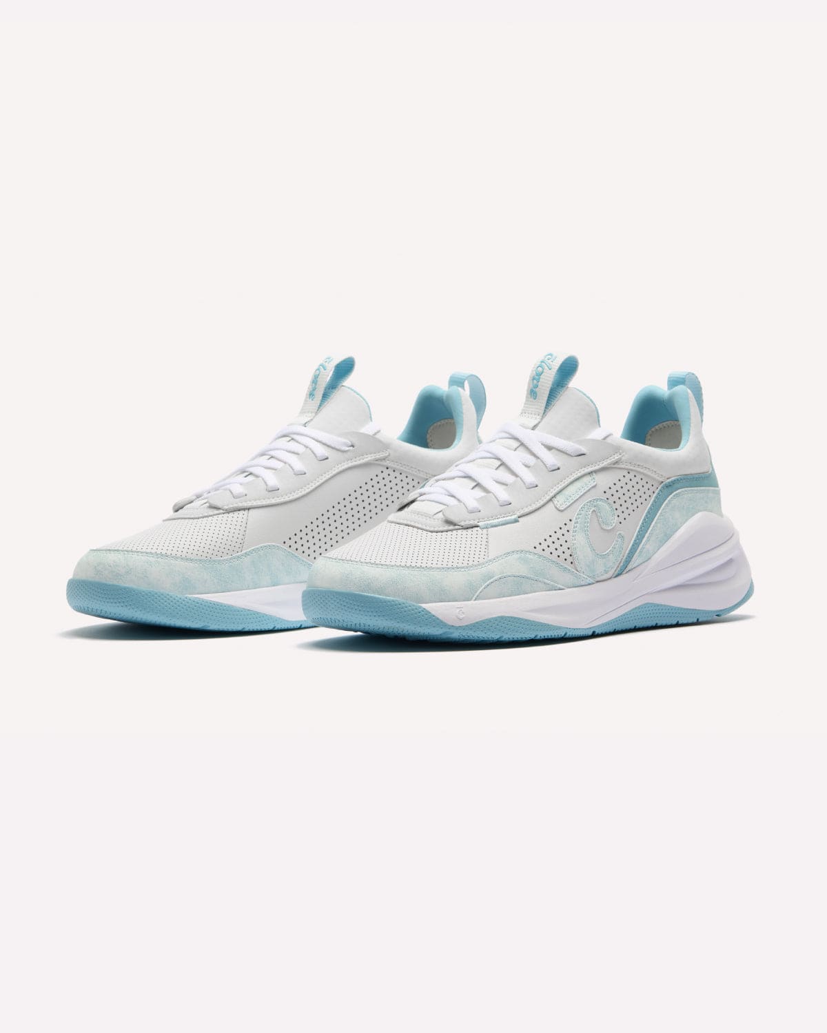 Men's Strada - White / Brushed Aqua - Image 5
