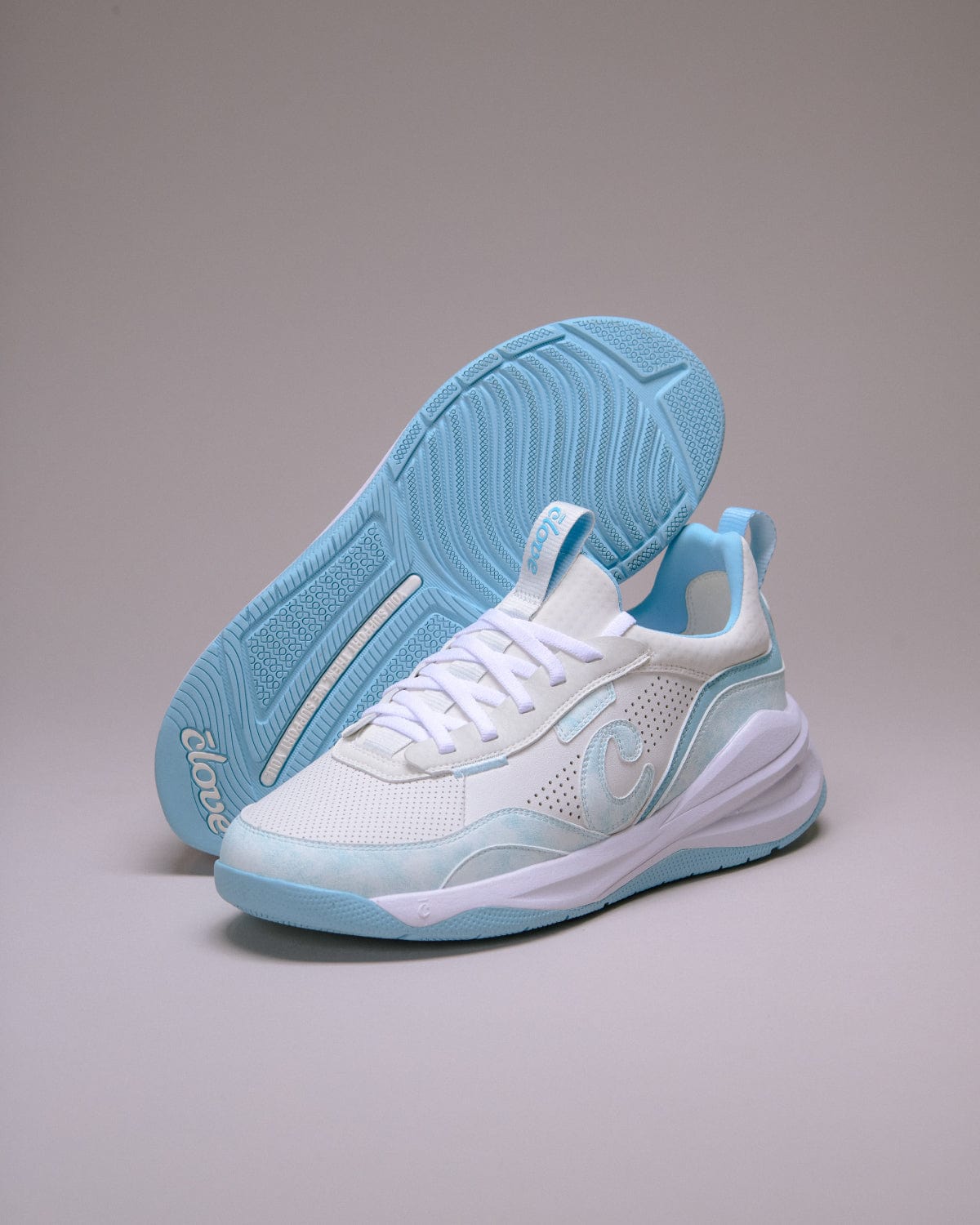 Men's Strada - White / Brushed Aqua - Image 3