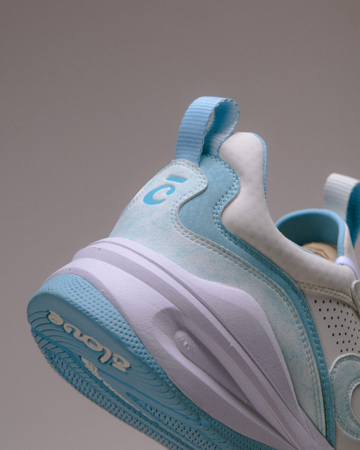 Men's Strada - White / Brushed Aqua - Image 8