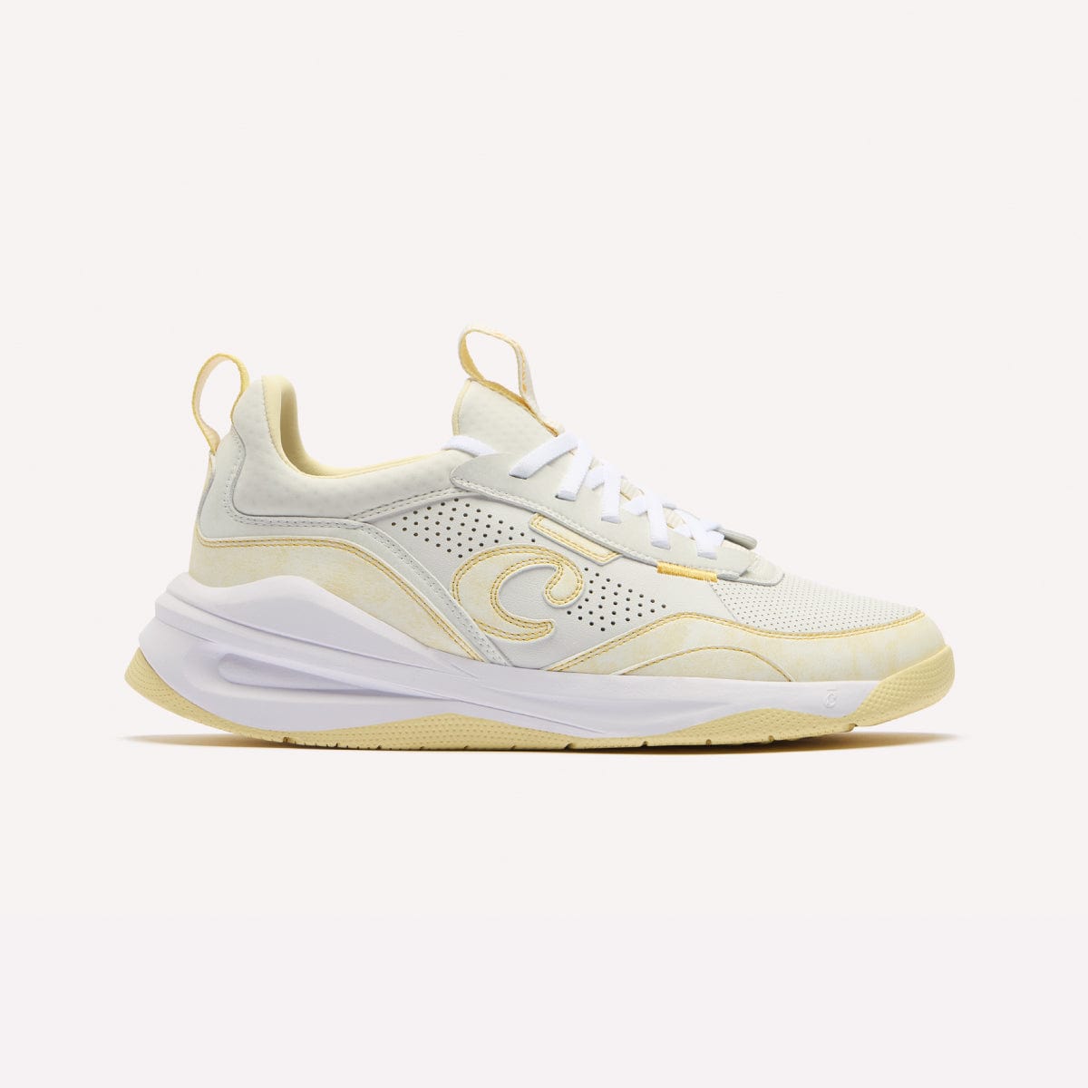 Women's Strada - White / Brushed Yellow