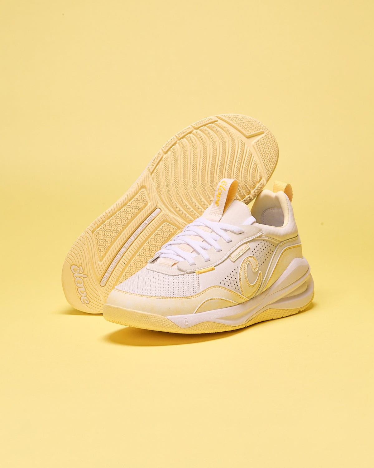 Women's Strada - White / Brushed Yellow - Image 3