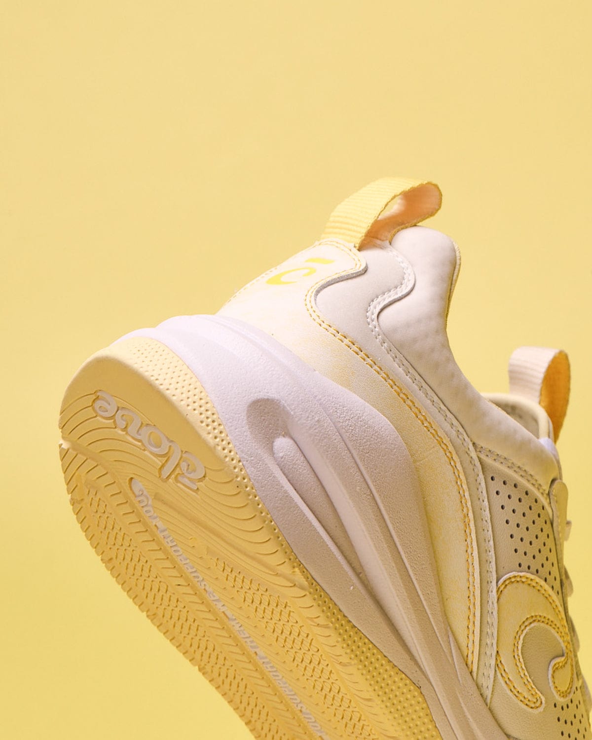 Women's Strada - White / Brushed Yellow - Image 8