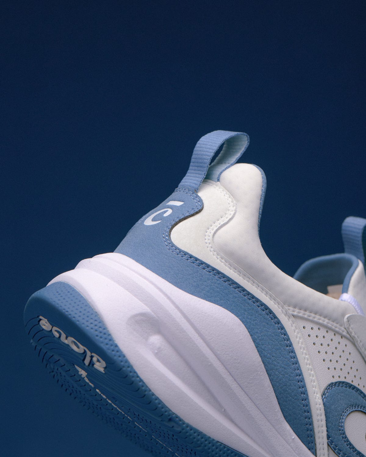 Women's Strada - White / Ocean Blue - Image 8
