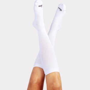 Compression Socks Wide - White